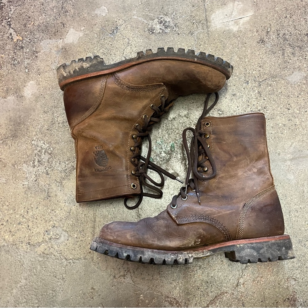 Chippewa Work Boots (11.5 D) (Handcrafted in USA 🇺🇸)